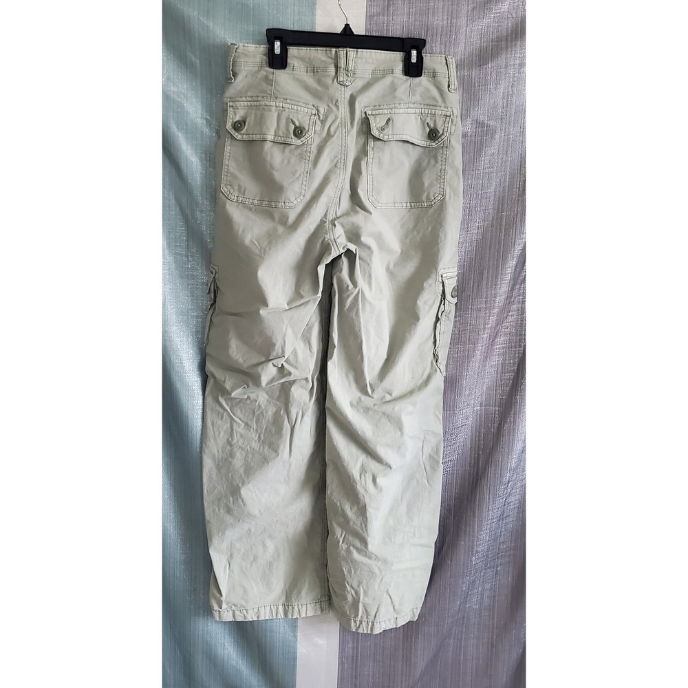 American Eagle Outfitters Cargo Pants Sage Green Utility 6 y2k streetwear indie - Picture 2 of 13